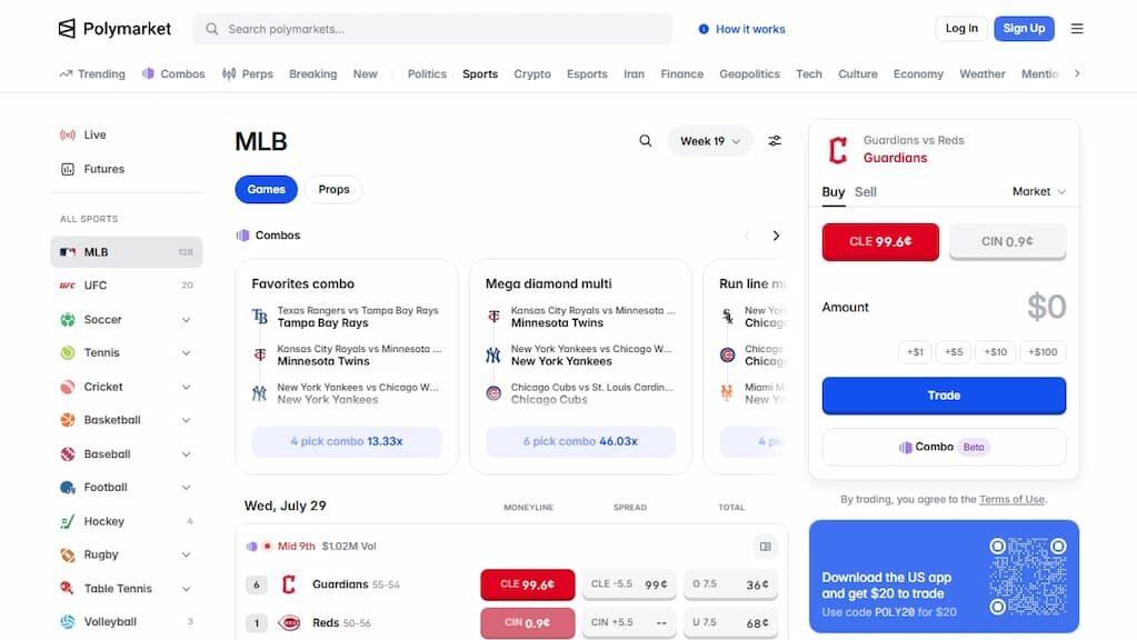 Prediction Markets hub cover (a screenshot of Polymarket)