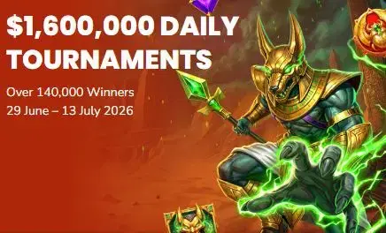 Flush Casino Hosts Fury of Anubis Daily Tournaments
