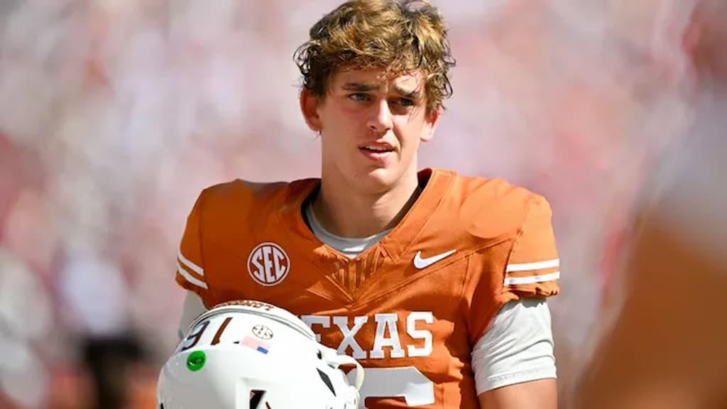 Heisman Trophy Betting Guide cover (Texas quarterback Arch Manning)