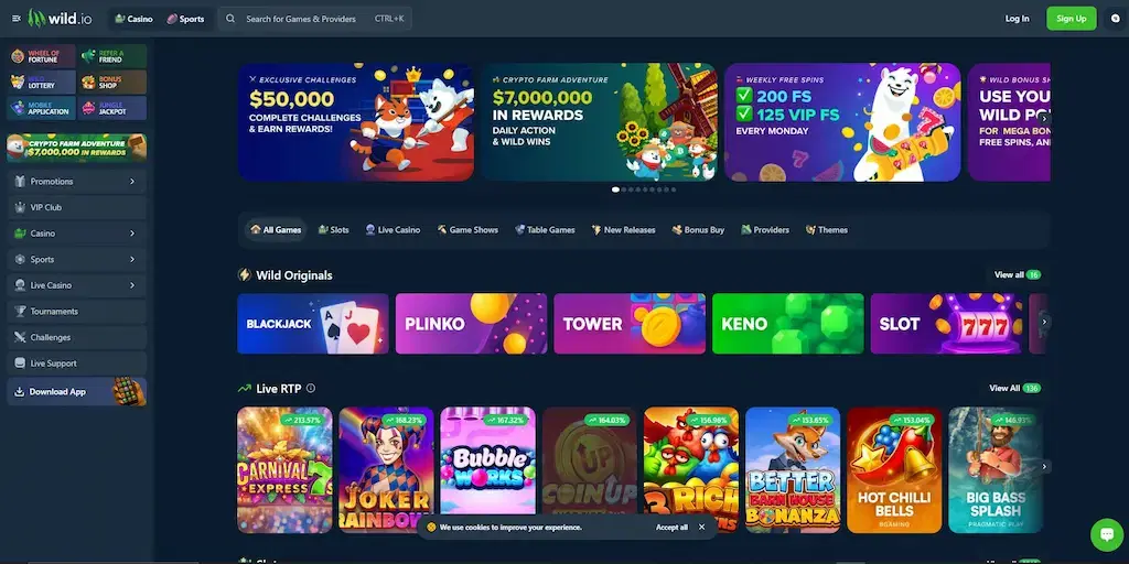 wild.io fi aug 2026