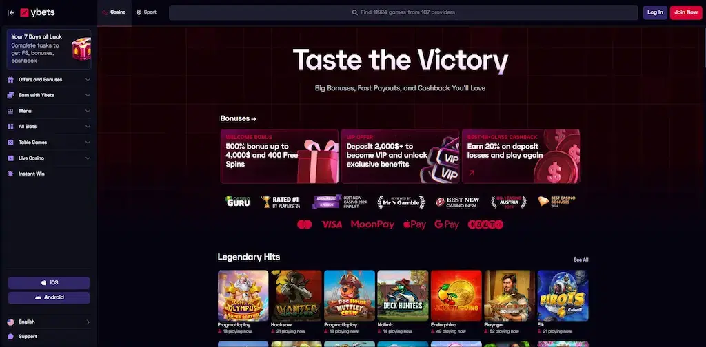 ybets casino fi aug 2026