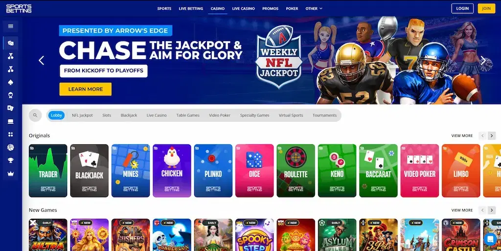 sportsbetting casino fi oct 2026