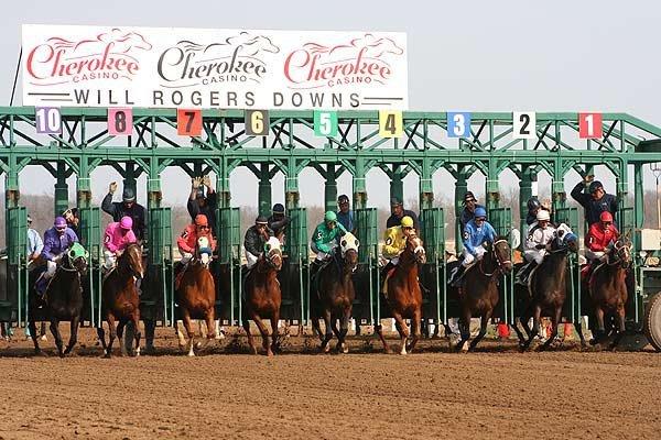 Will Rogers Downs will host a rare Tuesday Stakes race.