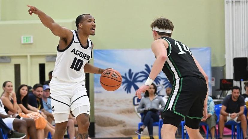 Darius Brown II Utah State basketball
