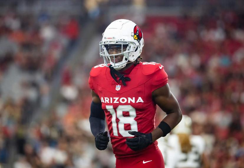 Marvin Harrison Jr and the Cardinals take on the Chargers tonight