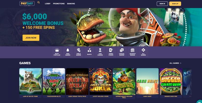 Payday Casino Betting News Expert Review