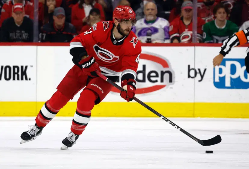 Shayne Gostisbehere isi the top power play quarterback making his assist a great player prop