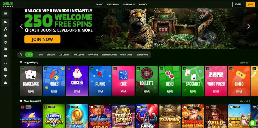wild casino real june 2026 mini review