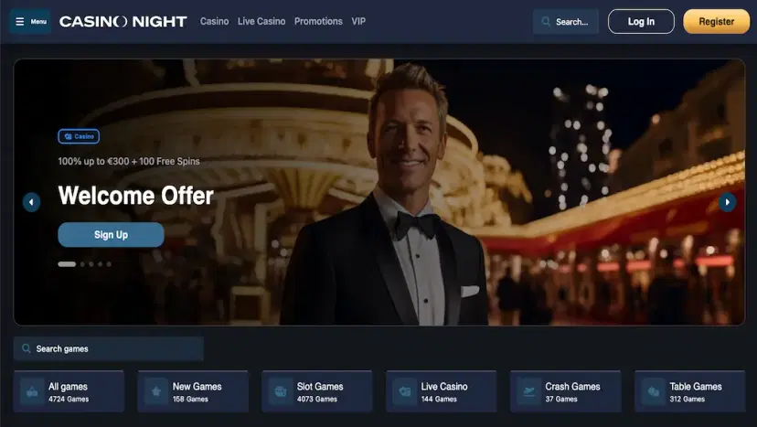 CasinoNight Sign Up