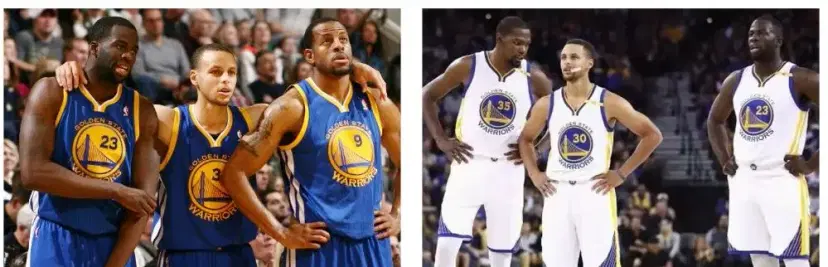 Golden State Warriors 2014-15, 2016-17 teams