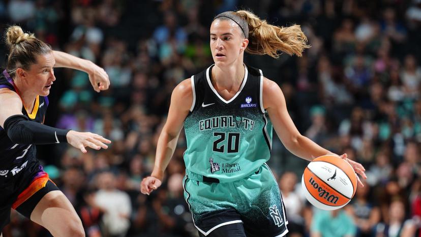 Sabrina Ionescu and Sami Whitcomb