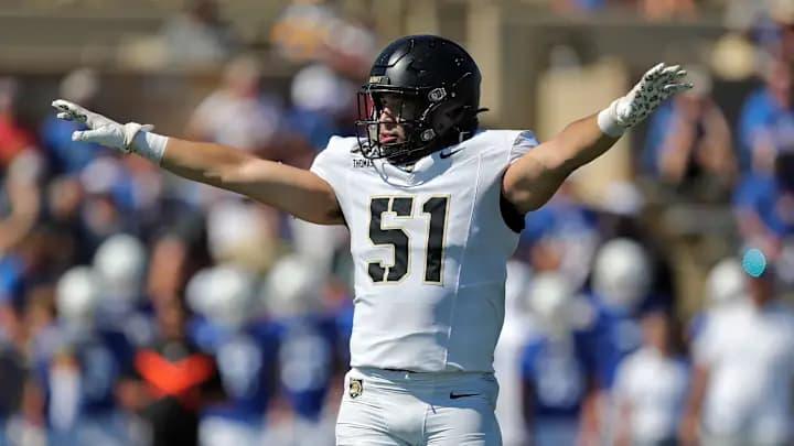 Andon Thomas leads Army with 29 tackles so far this season, and has 93 last year - Army East Carolina Picks