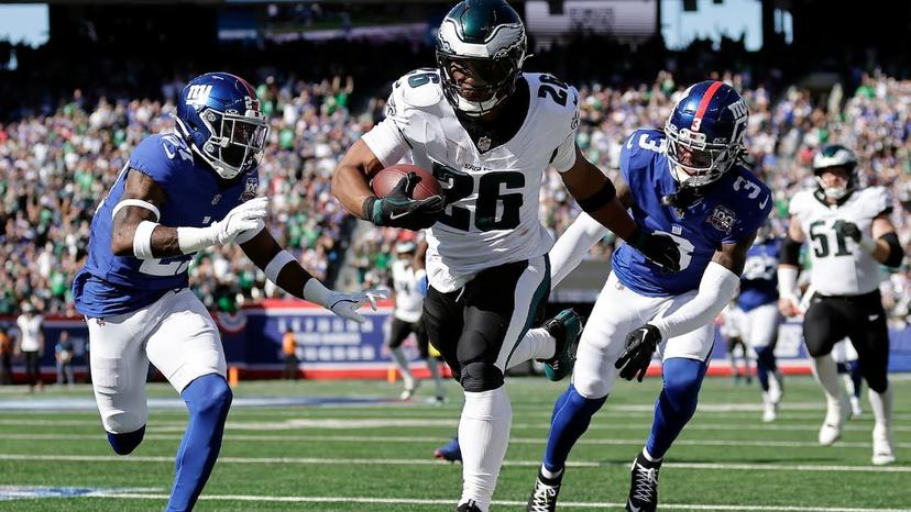 Saquon Barkley ran for 1,140 yards last year with nine total touchdowns - NFC East Preview