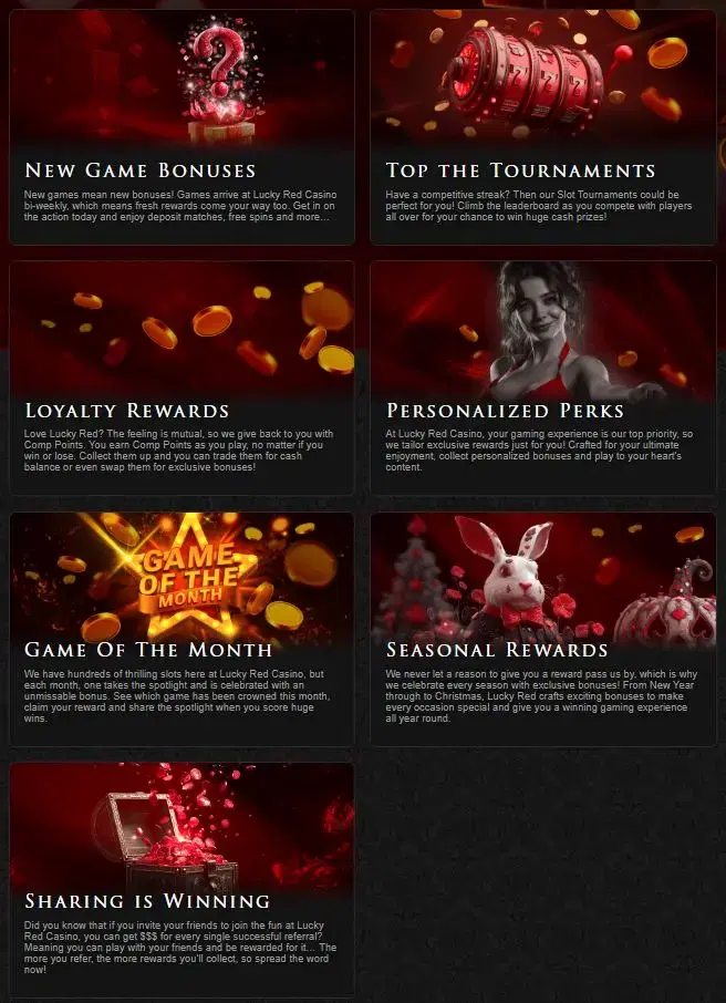 Lucky Red Casino Promotions Oct 2025