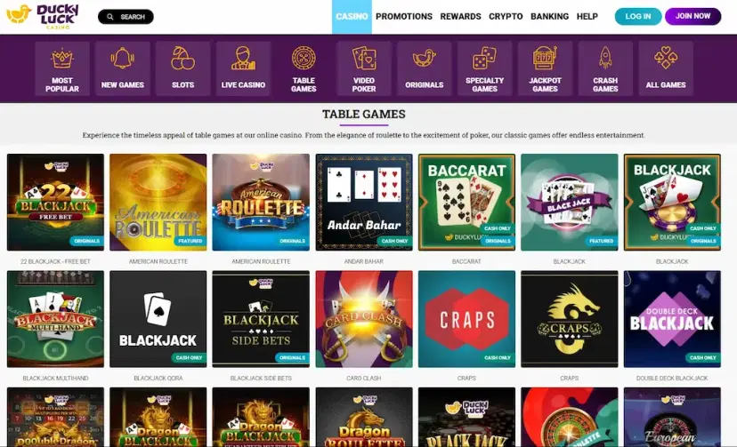 duckyluck casino baccarat may 2026