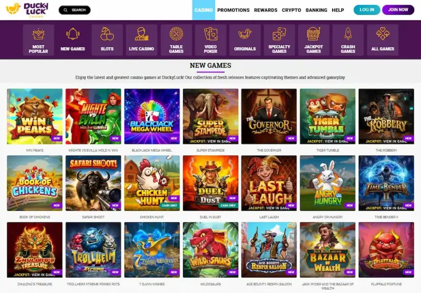 duckyluck casino mobile aug 2026