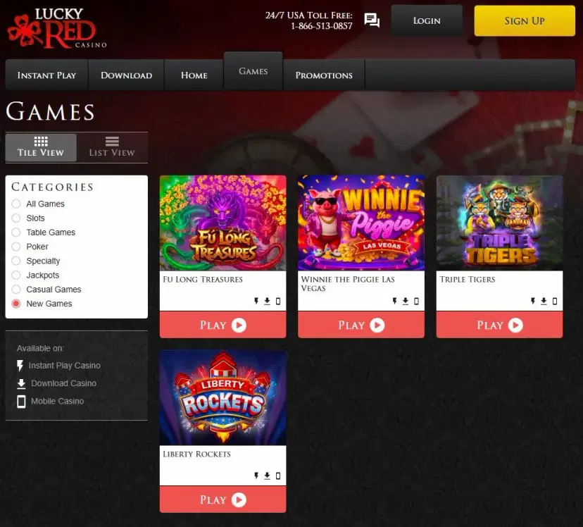lucky red casino mobile aug 2026
