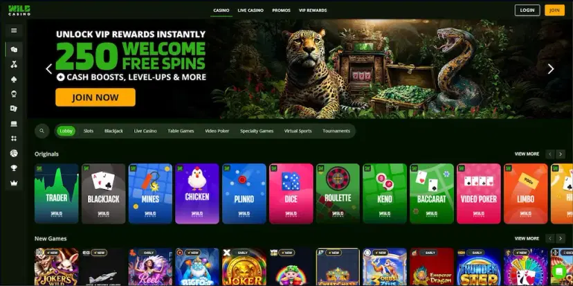 wild casino mobile aug 2026