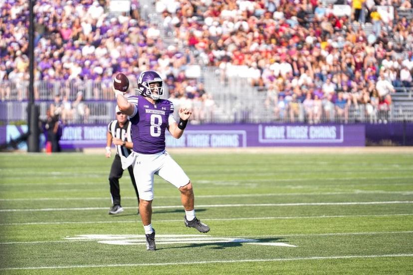 Preston Stone threw over 2,100 yards for the Wildcats - Northwestern Central Michigan Picks