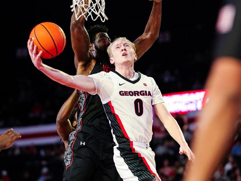 Blue Cain does it all for Georgia, putting up 14.1 points, 5.2 boards and 2.3 assists per game - Arkansas Georgia Picks