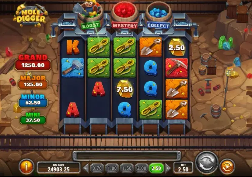 Mole Digger Feature Pots