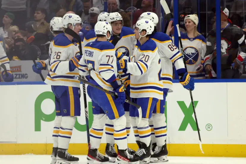 Sabres players