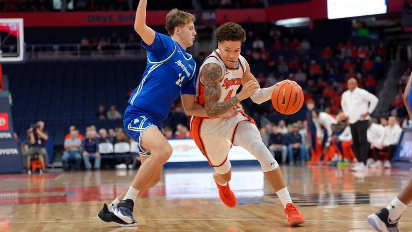 Nate Kingz adds 11.0 points and 3.8 rebounds per game for the Orange - Syracuse North Carolina Picks