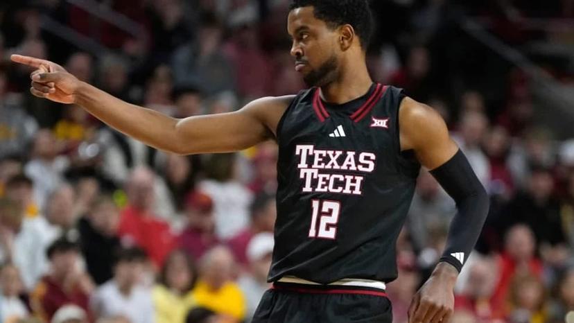 Donovan Atwell is a human flame thrower from downtown for Texas Tech - NCAA Basketball Picks