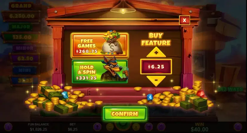 Coyote Cash 2 Buy Feature