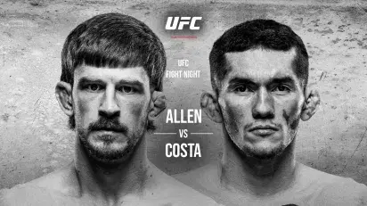 UFC Vegas 117 Arnold Allen vs Melquizael Costa Main Card Preview, Odds, Watch Info & FAQ