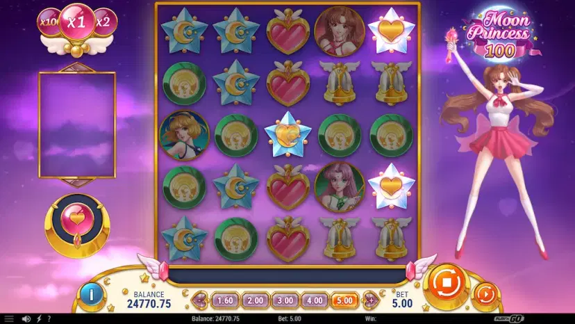 Moon Princess 100 princess powers love