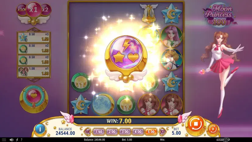 Moon Princess 100 Princess Trinity