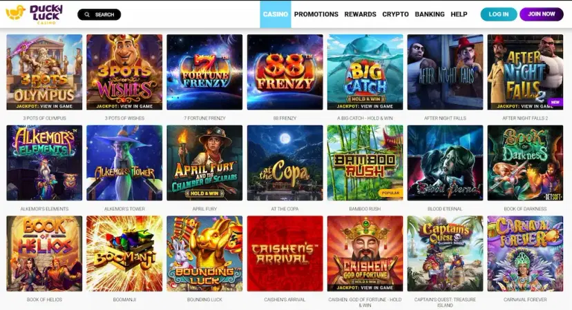 duckyluck casino betsoft may 2026