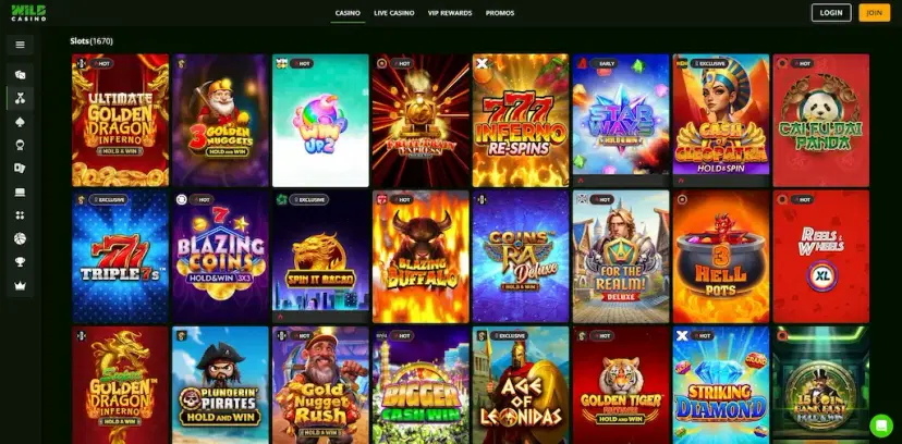 wild casino betsoft may 2026