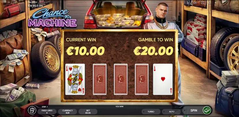 chance machine 90s risk game