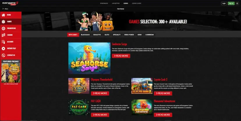 everygame casino games june 2026