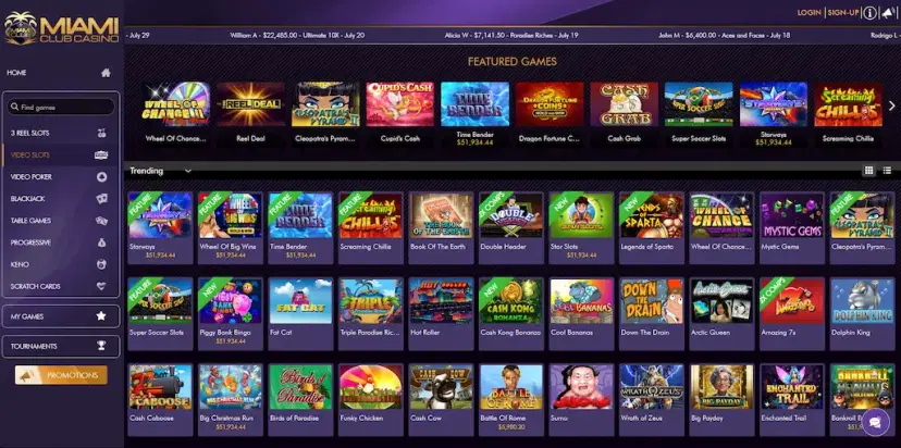 miami club casino games june 2026