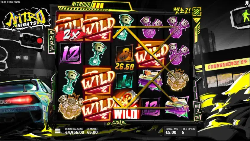 nitro nights main features
