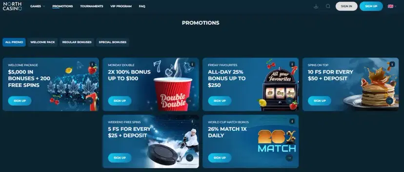 north casino promotions june 2026