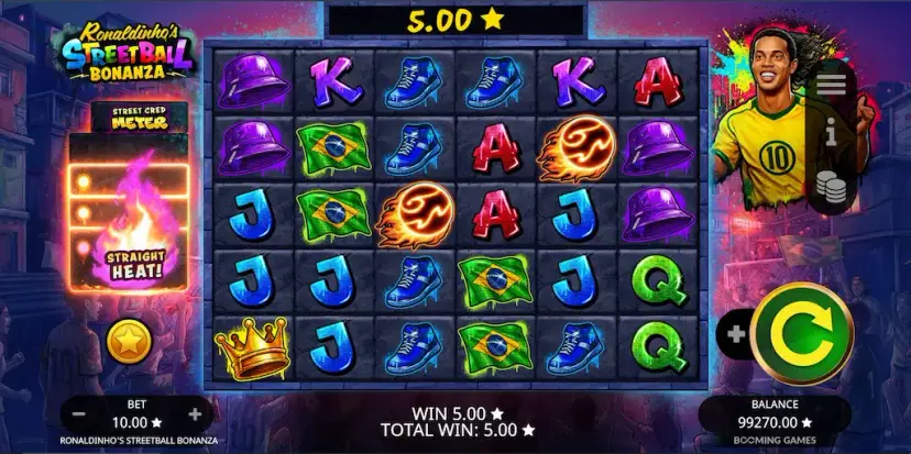 ronaldinho's streeball bonanza main features