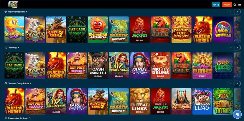 slotocash casino games june 2026