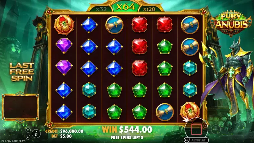 fury of anubis free spins 4