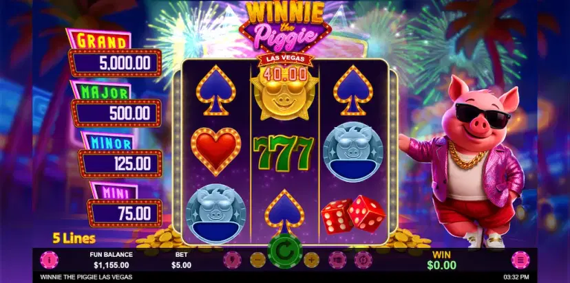 winnie the piggie las vegas bonus symbols