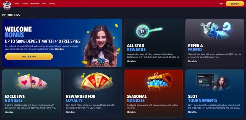 all star slots bonus sept 2026
