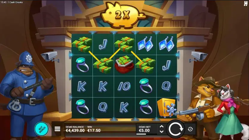 cash crooks main features
