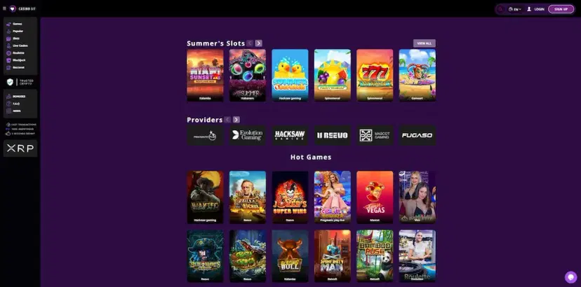 casinobit features aug 2026