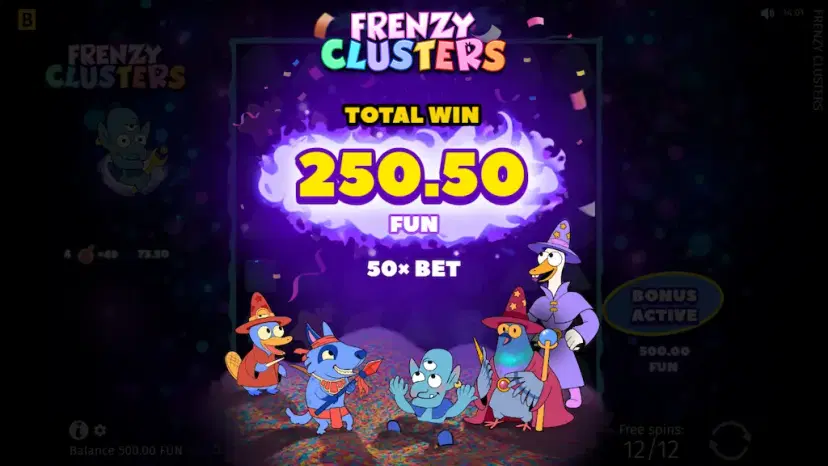 frenzy clusters gameplay