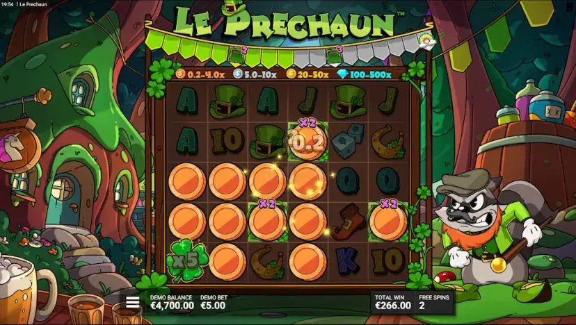 le prechaun all coins