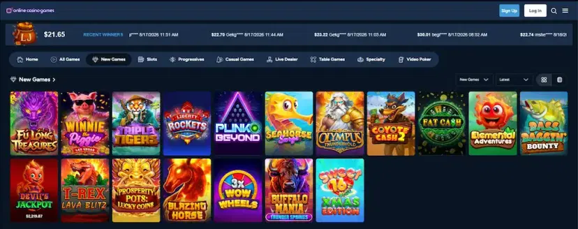 online casino games casino guide