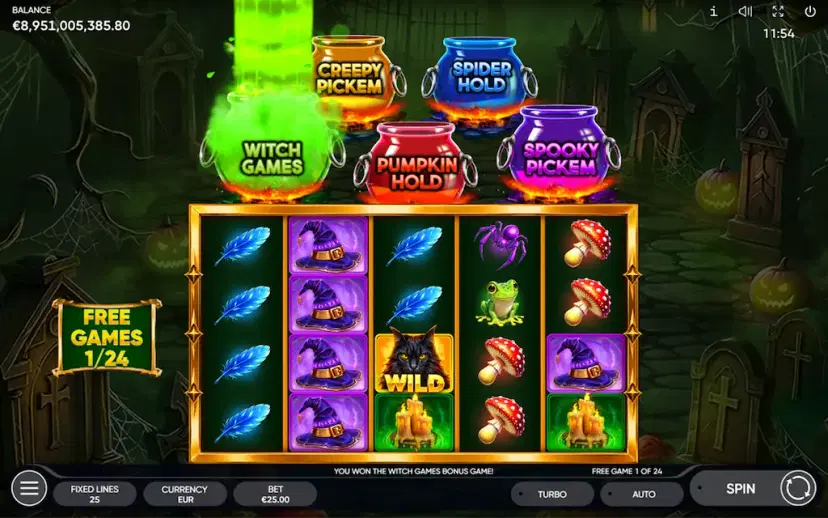 5 witch pots free games